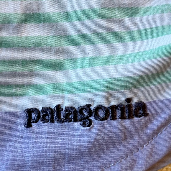 Patagonia Wavefarer Boardshorts 5” Fitz Stripe Texture Pura Purple - Picture 9 of 11